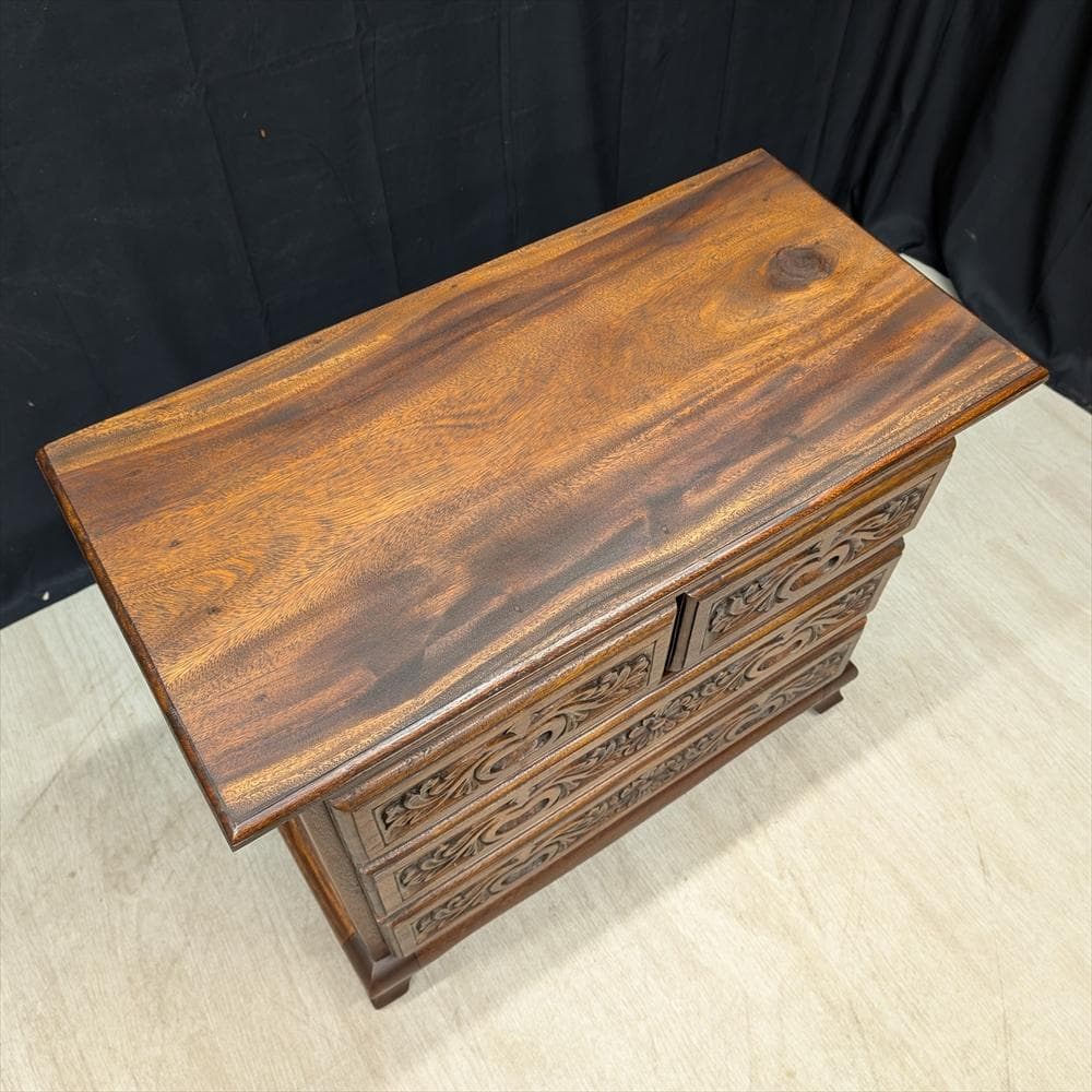 神戸家具 コロニーハウス 無垢 リビングチェスト タンス チェスト