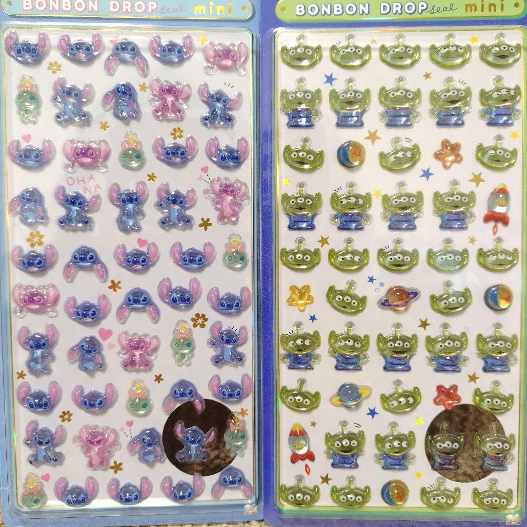 正規品 ボンボンドロップシール ミニ ディズニー 5種 ボンボンドロップ