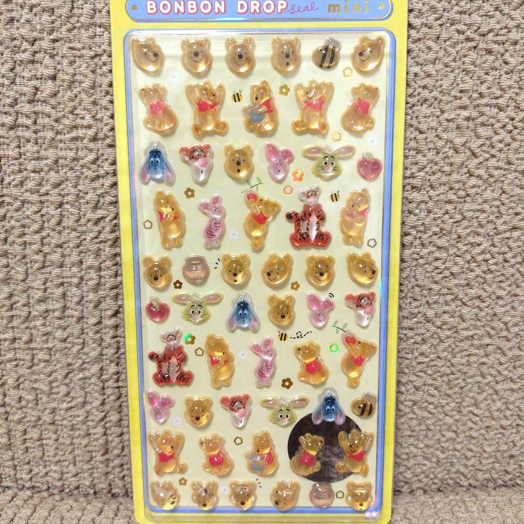 正規品 ボンボンドロップシール ミニ ディズニー 5種 ボンボンドロップ