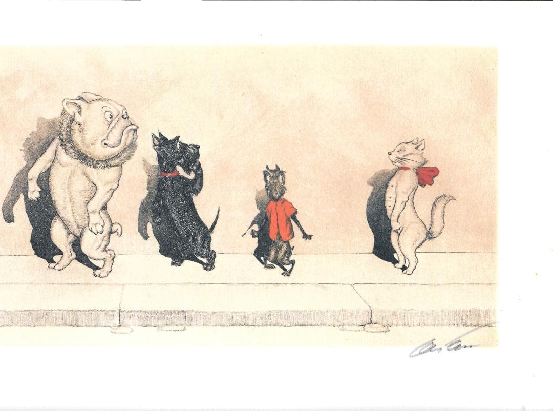 ボリス オクライン　 “dirty dogs of paris” 『あわて者』