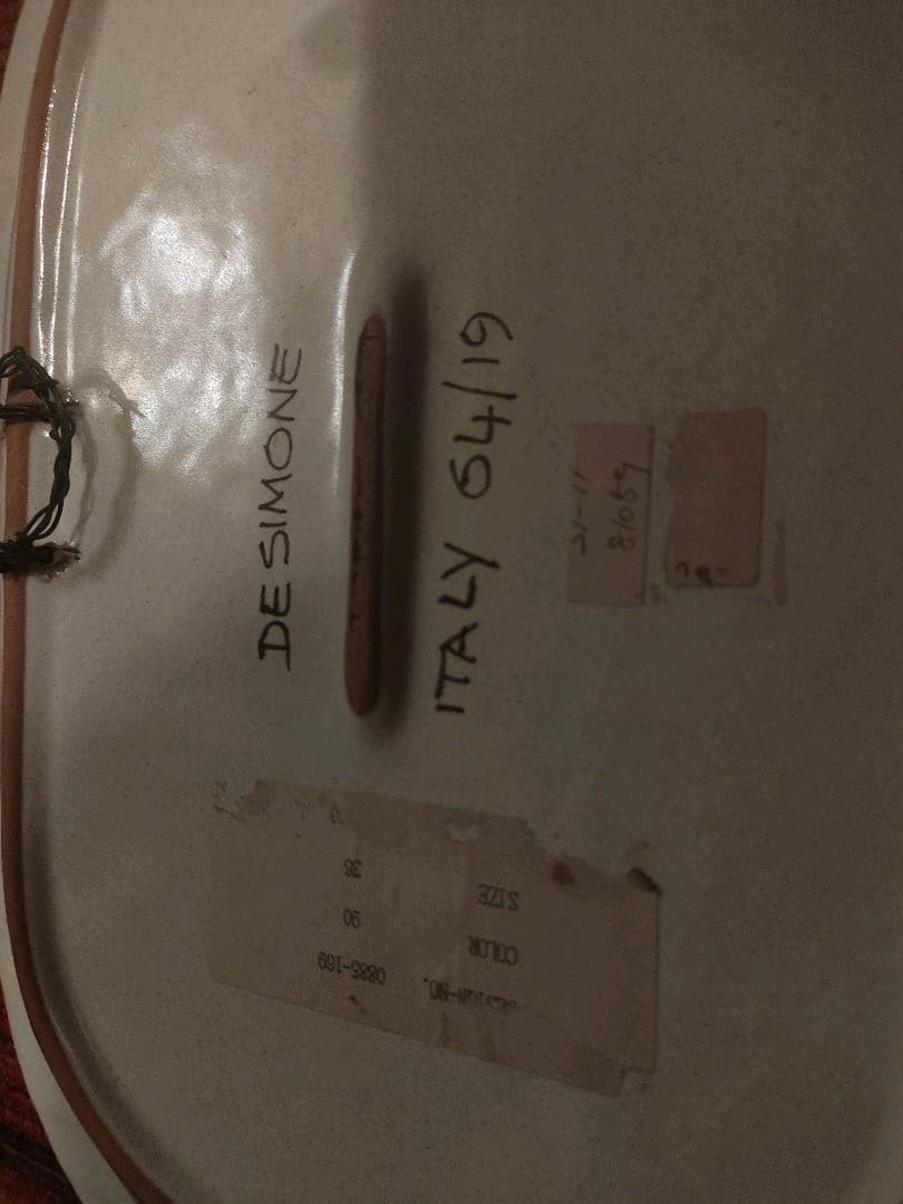 イタリア　デシモーネ DeSimone　シチリア　手描き　レア　壁掛け