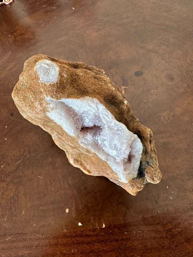 高品質　大きい　ピンクアメジスト　原石　ジオード