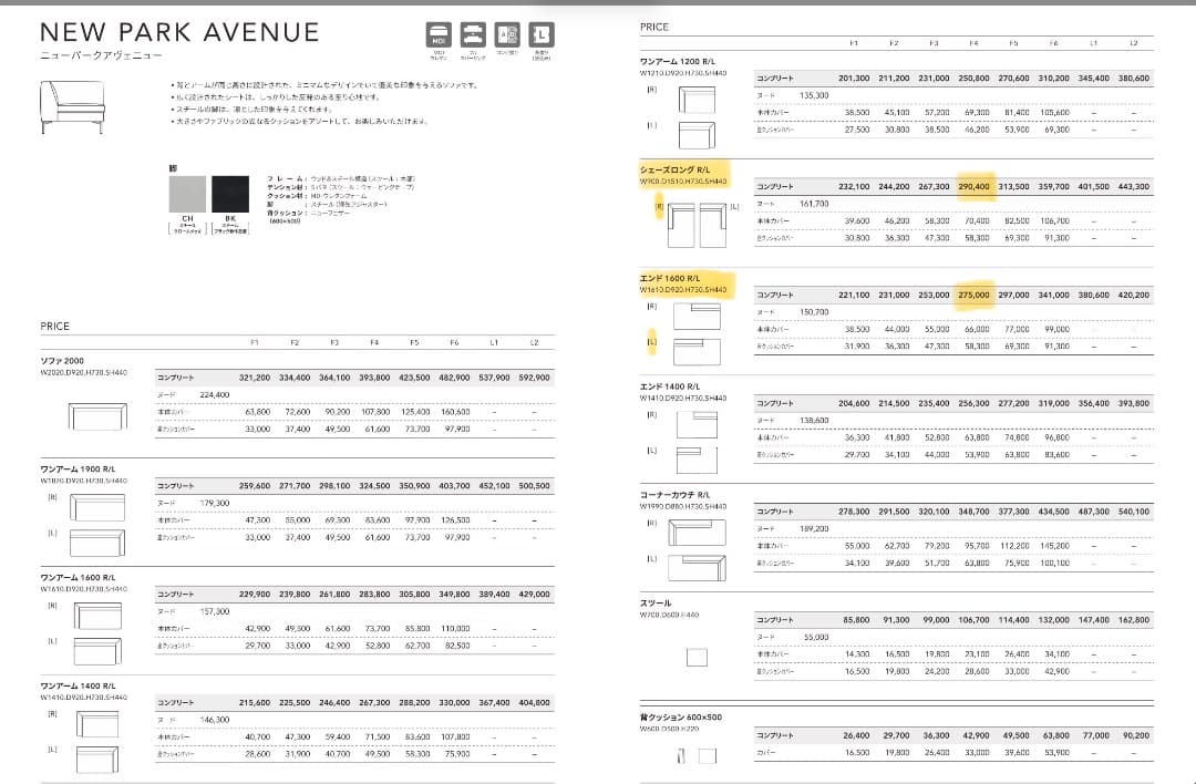 （最終値下げ）マルイチセーリング ニューパークアベニュー/エンド1600L日本製