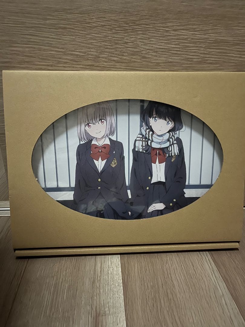 宝多六花＆新条アカネ(冬服) 描き下ろし キャンバスアート - メルカリ