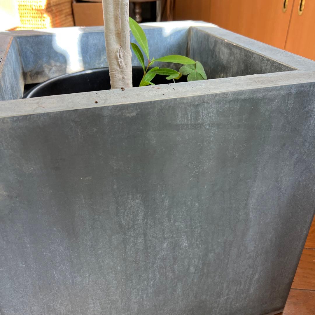 DOMANI ドマーニ ZINC CUBE HZCR40 鉢 プランター