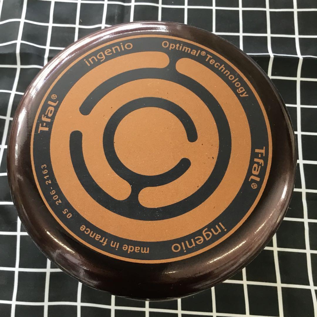 T-fal 取っ手のとれるティファール　インジニオ・ノーブルレッド　セット 10