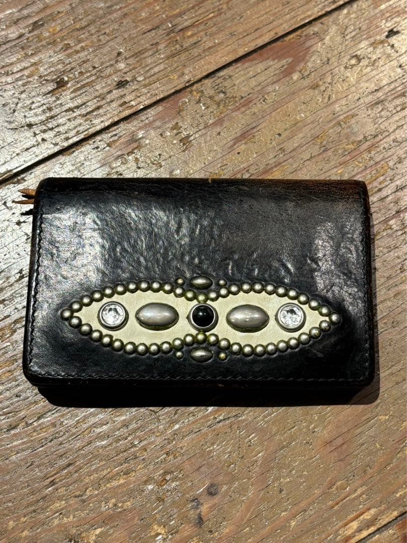 WOLF'S HEAD ウルフズヘッド スタッズ レザー ウォレット 財布 初期