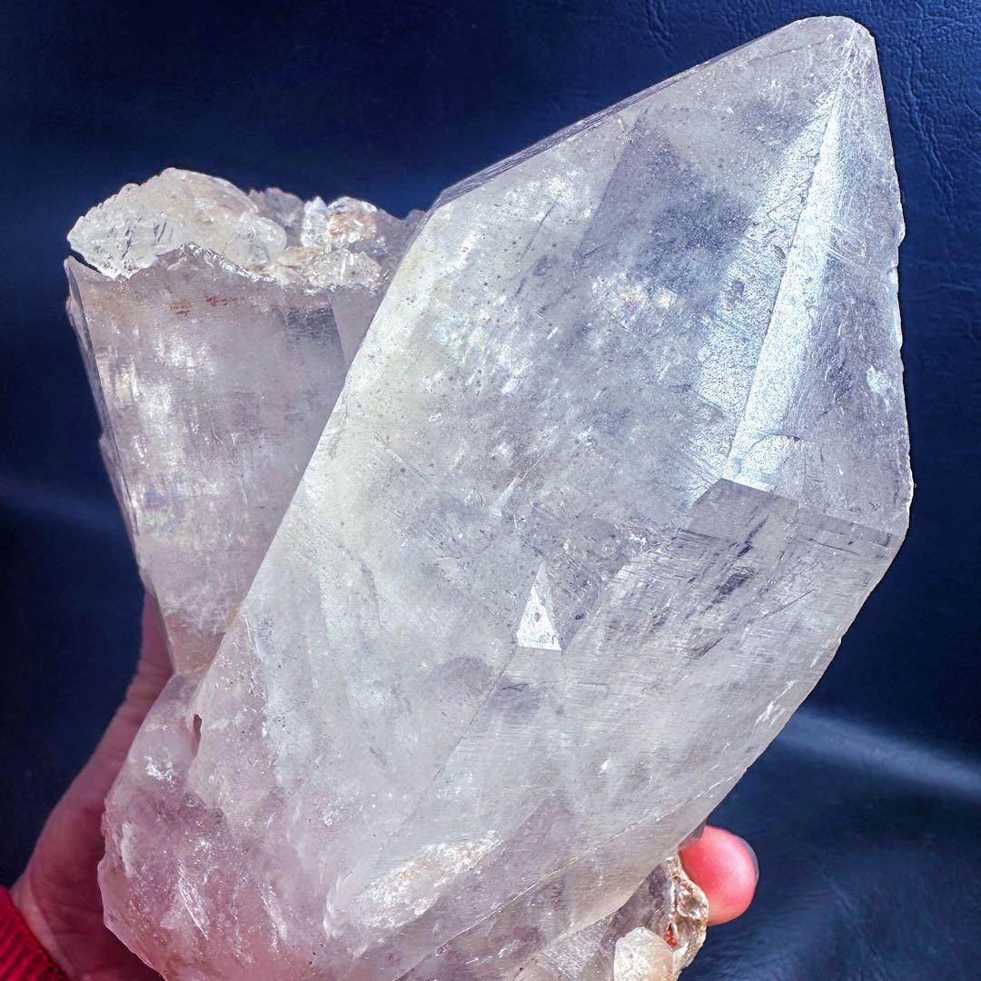 別格高級品 ❗️巨大❗️超強いパワー虹入り☆ヒマラヤ水晶パワーストーン浄化A1455