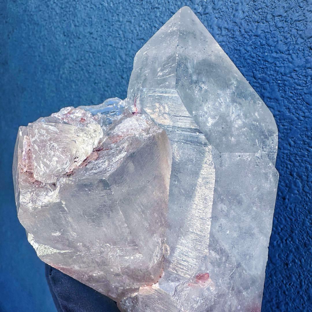 別格高級品 ❗️巨大❗️超強いパワー虹入り☆ヒマラヤ水晶パワーストーン浄化A1455