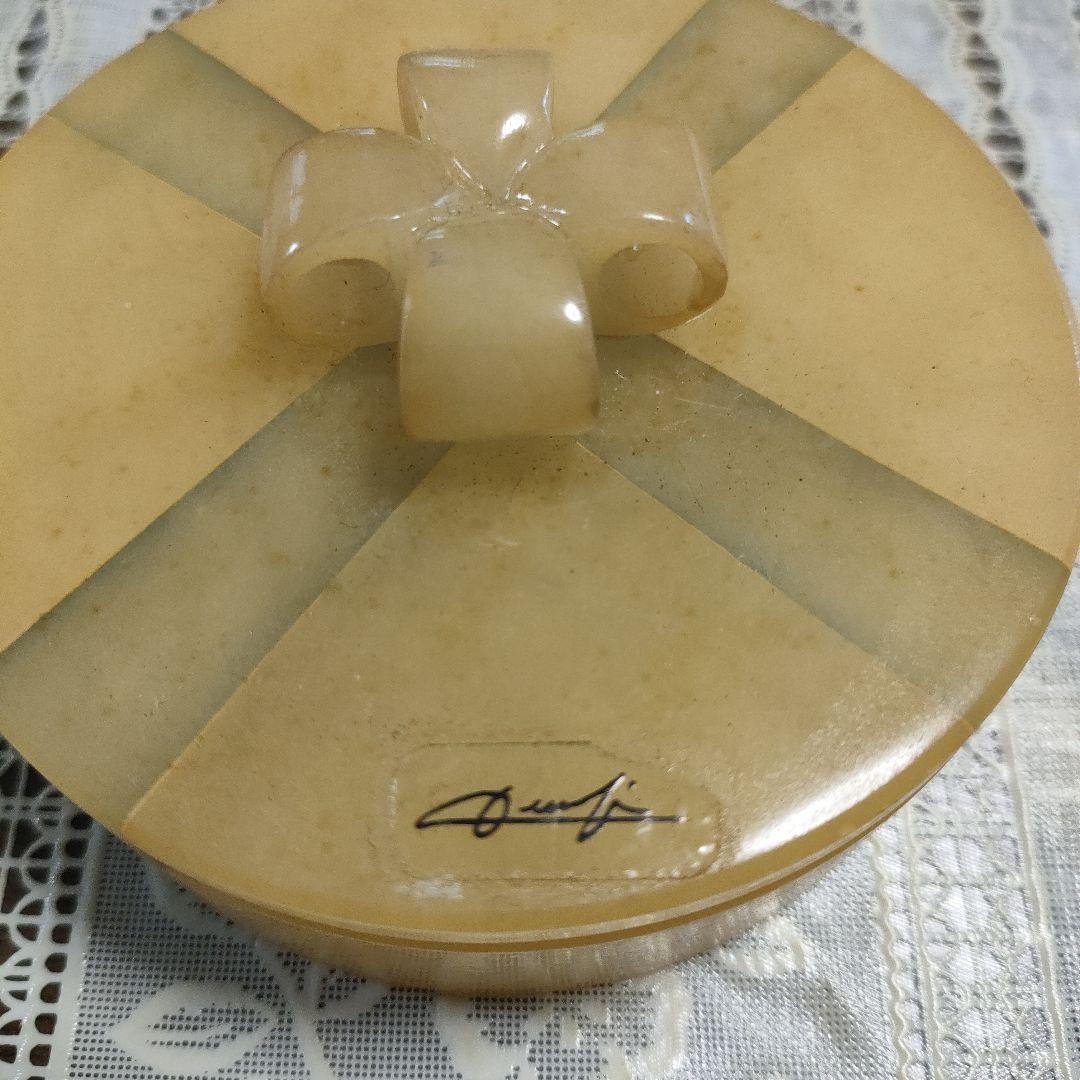 \"未使用\"イタリー製『大理石置き物、小物入れ』高島屋販売