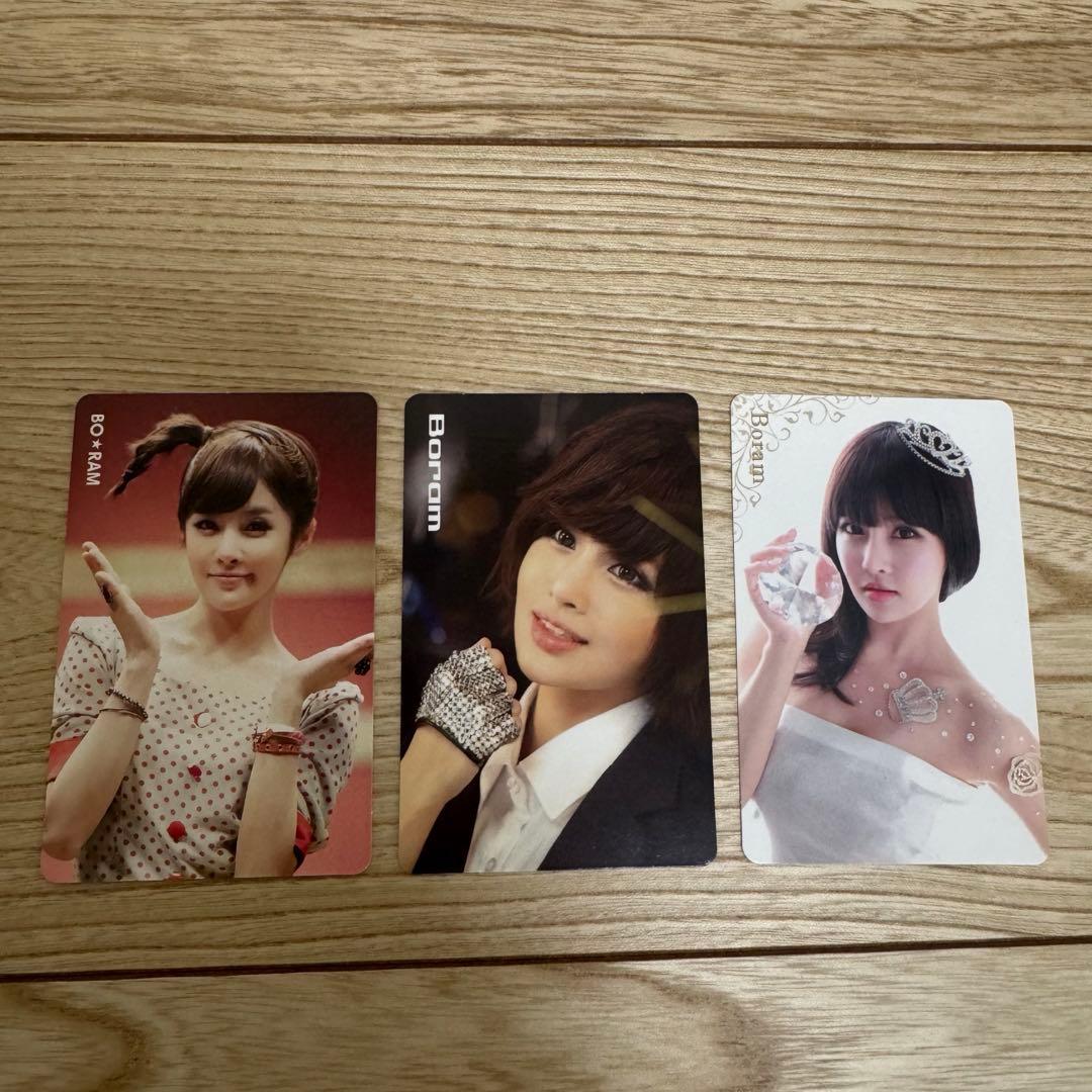 T-ara ボラム トレカ メッセージカード - メルカリ