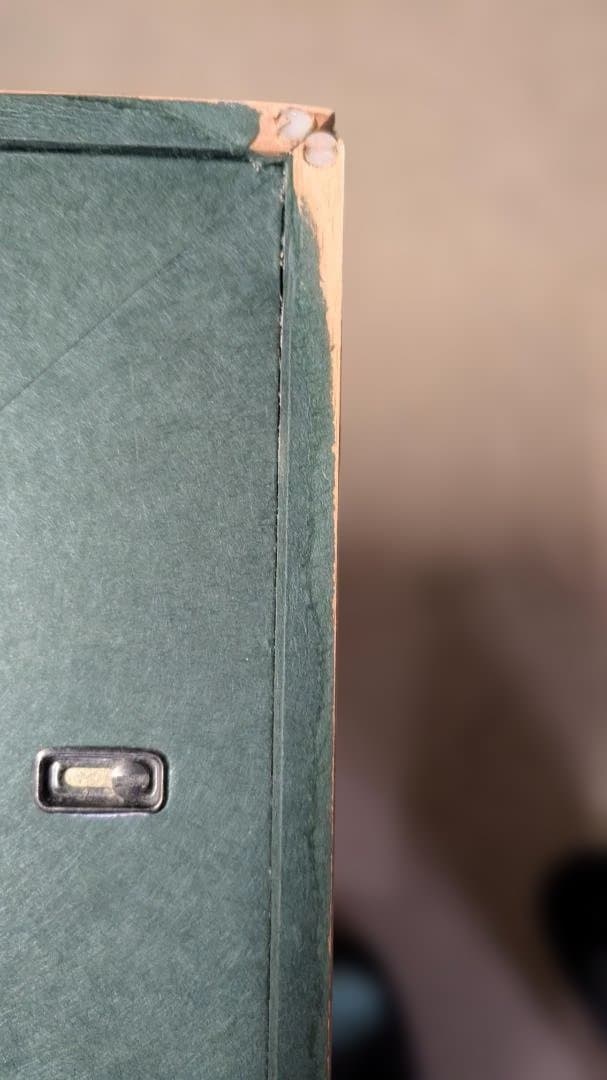 自然風景アート 緑色系 金色フレーム