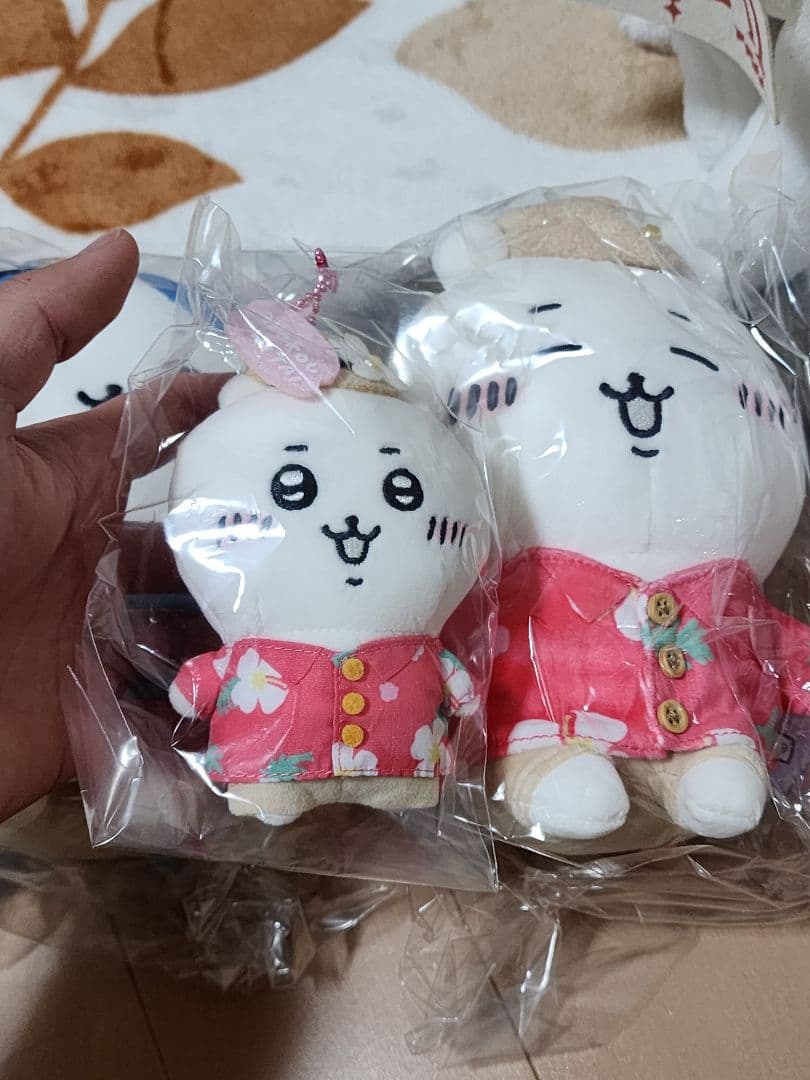 セット6個旅行いきたいぷちミニマスコット ちいかわ ハチワレ うさぎ