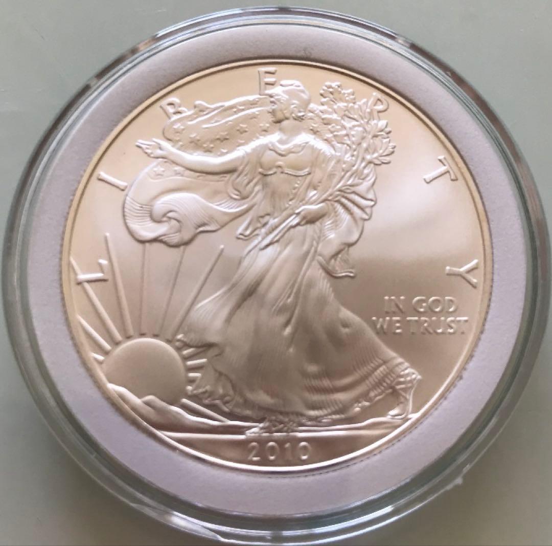 2014年 アメリカ シルバーイーグル 1oz 純銀コイン - メルカリ