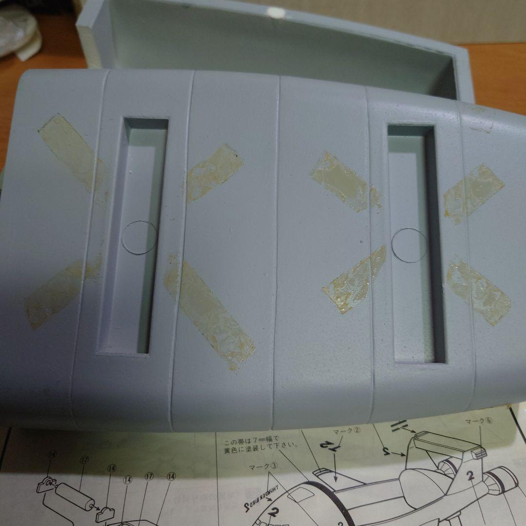 サンダーバード2号 1/144 模型 ほぼ組立済み - メルカリ