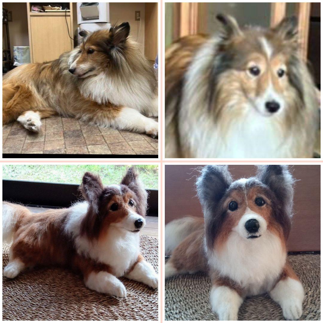 愛犬さんの羊毛フェルトオーダー専門・わんちゃん