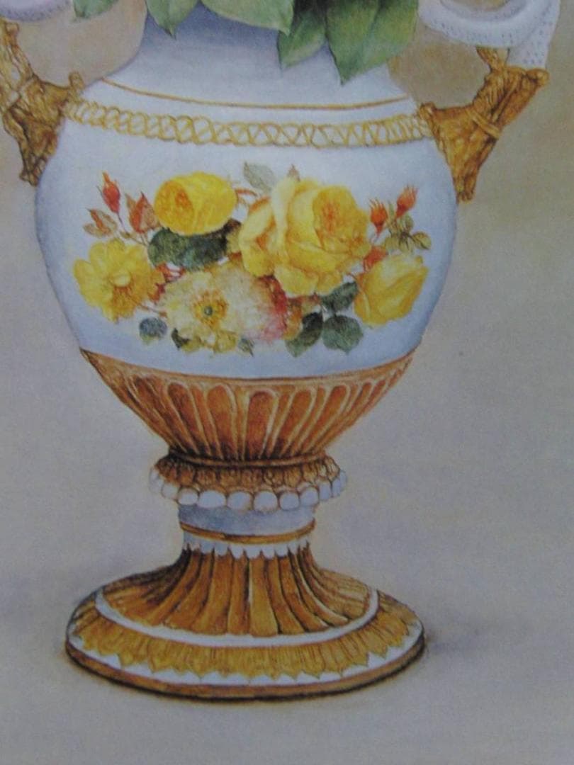 戸嶋但、【Love】、希少な画集画、新品高級額・額装付、状態良好