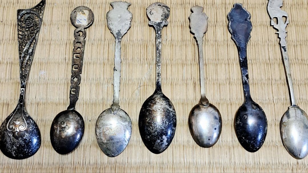 銀製スプーン ヴィンテージ 13本セット 169g