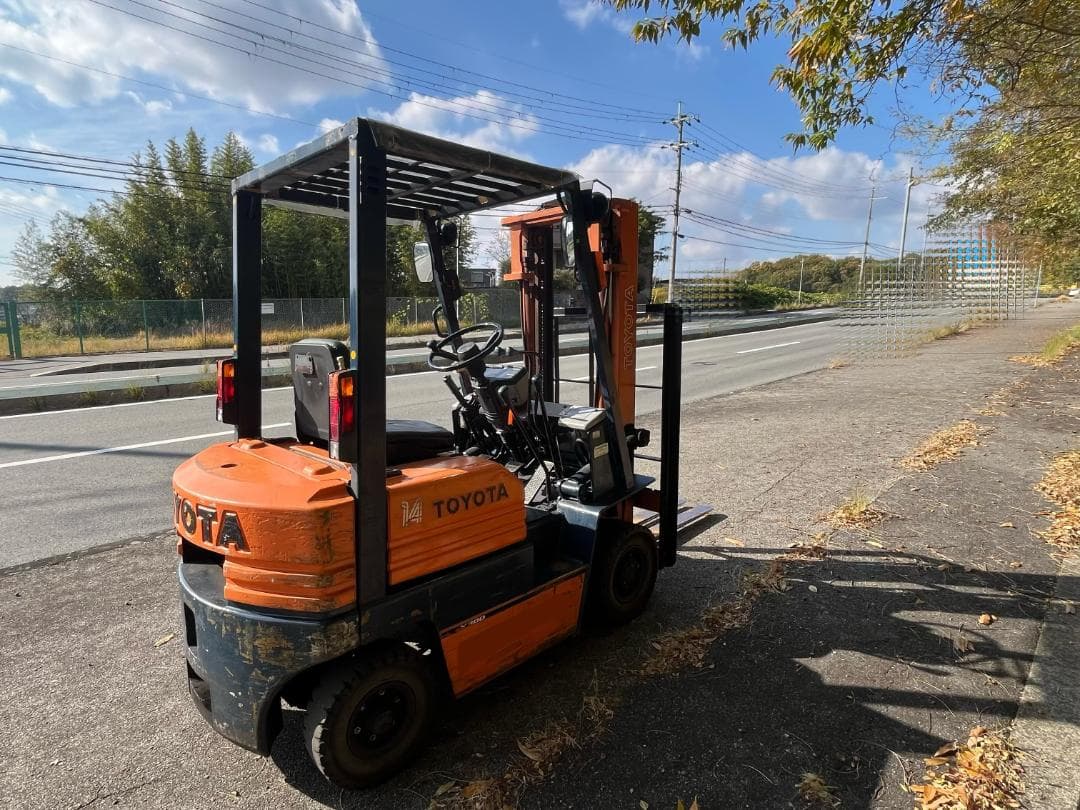 トヨタフォークリフト5FGL14揚高3000㎜荷重1350㎏使用20208H