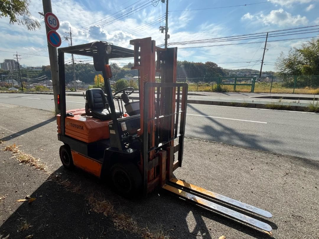 トヨタフォークリフト5FGL14揚高3000㎜荷重1350㎏使用20208H