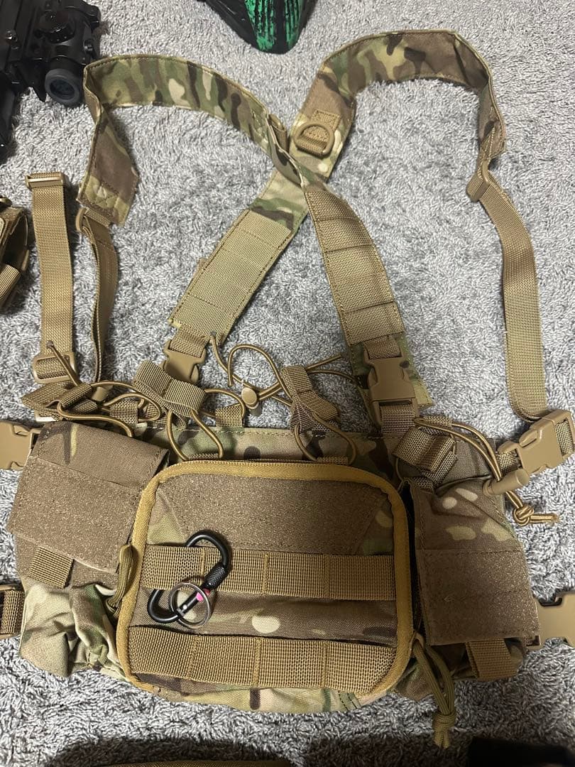 引退セット　ミリタリー装備一式 G18c,DE付き