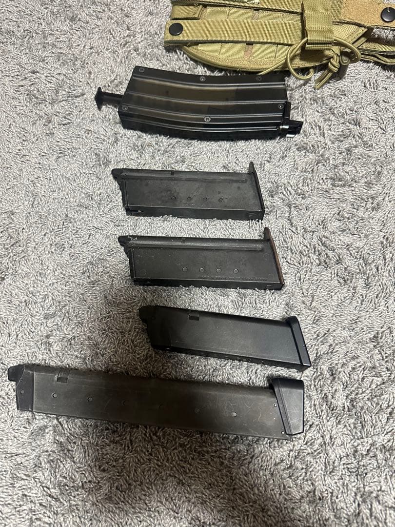 引退セット　ミリタリー装備一式 G18c,DE付き