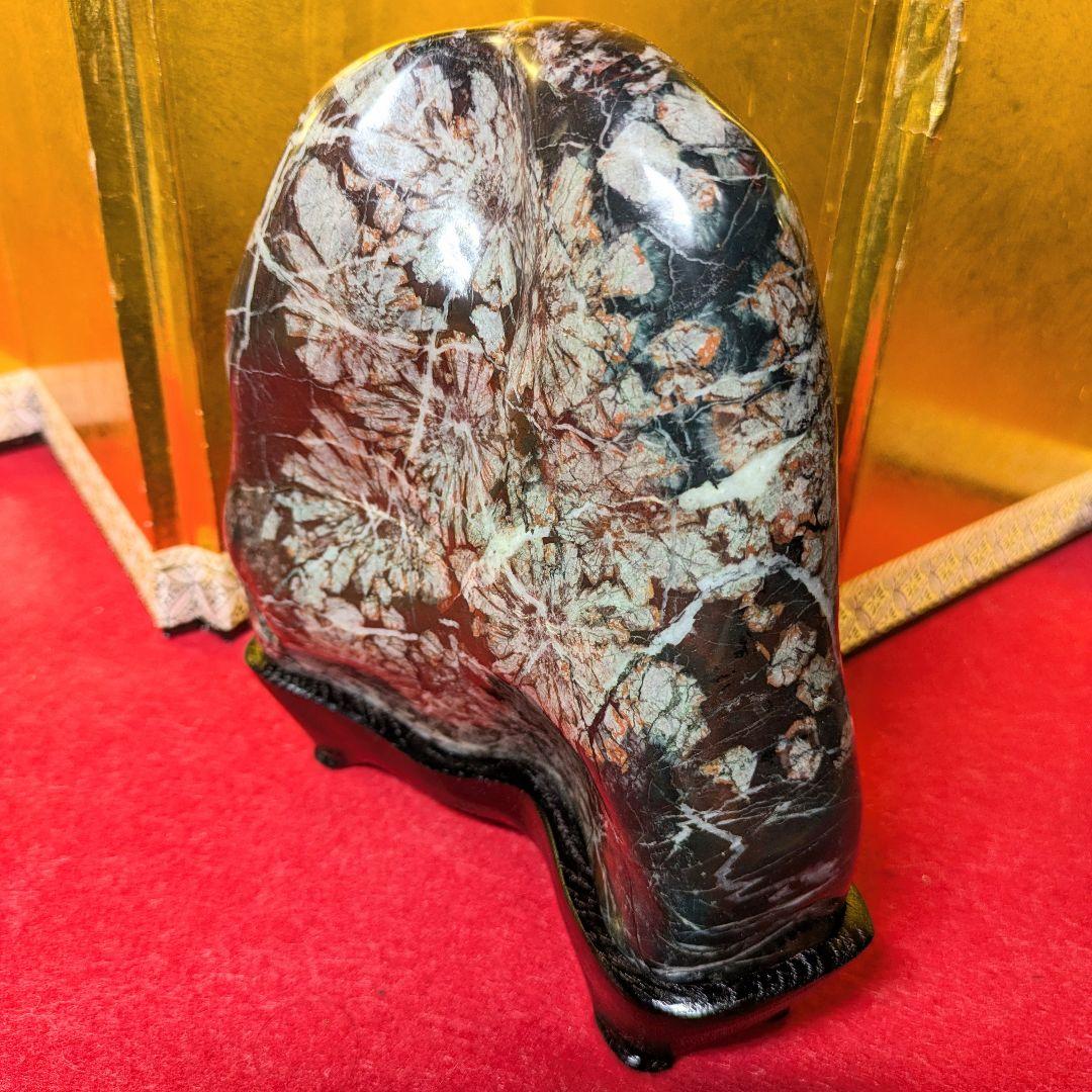 菊花石 岐阜県根尾谷産2.0㌔ 鑑賞石 観賞石 水石 盆石 天然石 置物