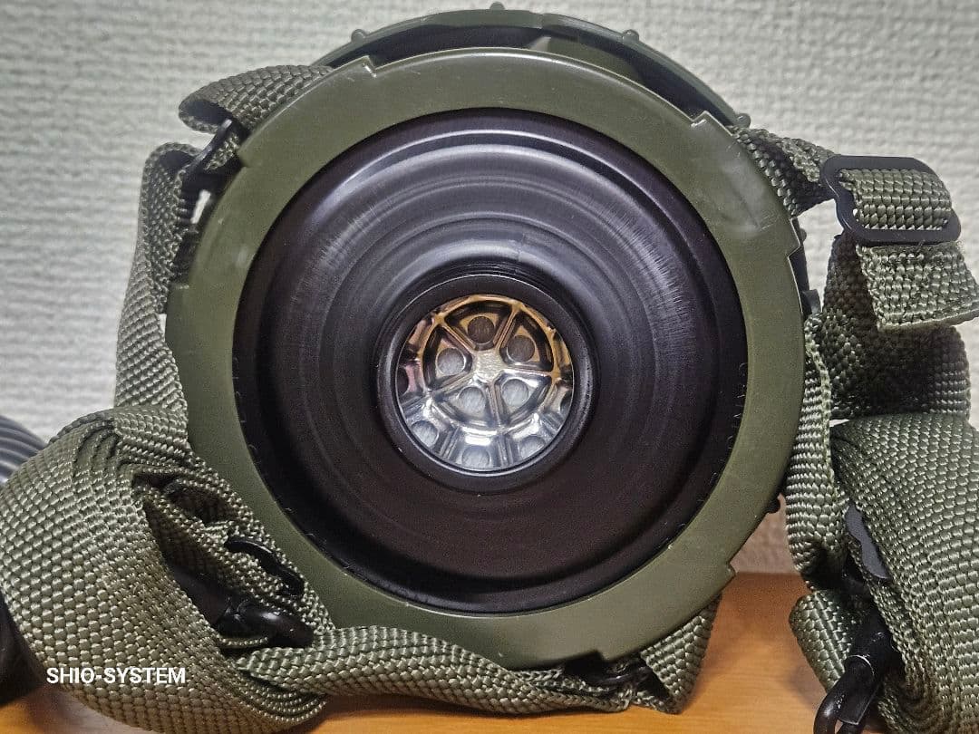 【未開封】M40A1ガスマスクフルセット + 戦闘車両仕外付けホース付