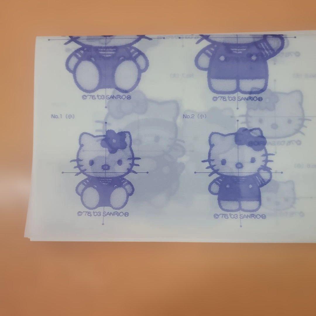 Hello Kitty 刺繍デザイン集 CD-ROM！ブラザ～刺繍カードです！