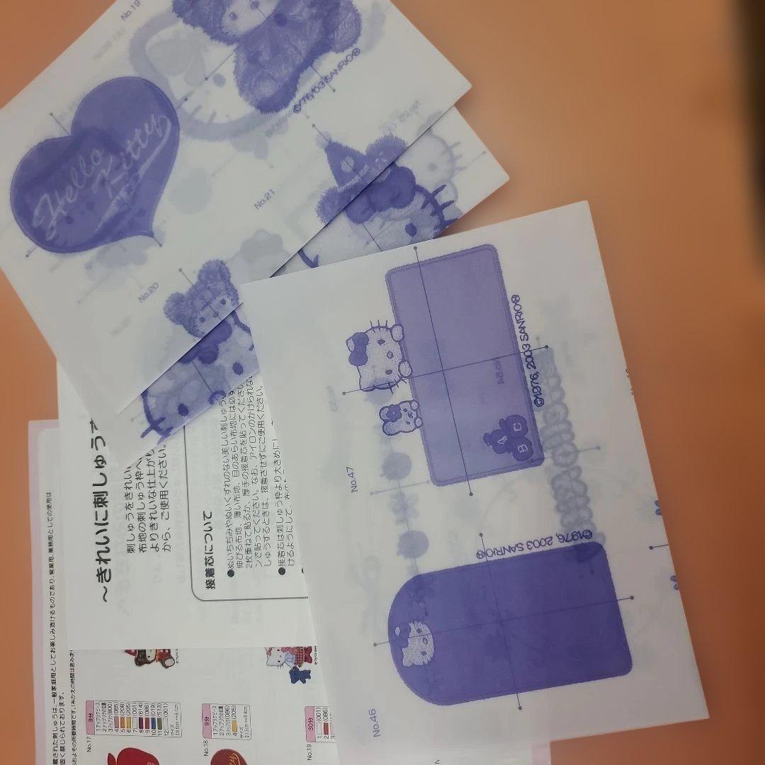 Hello Kitty 刺繍デザイン集 CD-ROM！ブラザ～刺繍カードです！