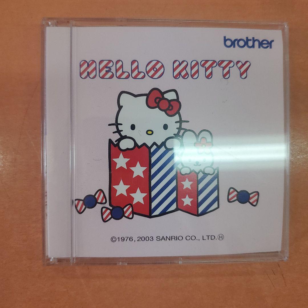 Hello Kitty 刺繍デザイン集 CD-ROM！ブラザ～刺繍カードです！