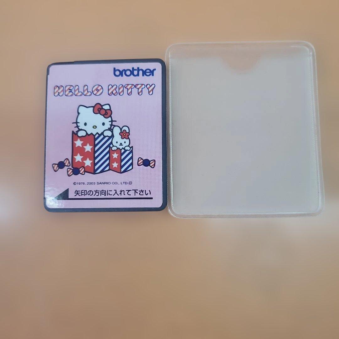 Hello Kitty 刺繍デザイン集 CD-ROM！ブラザ～刺繍カードです！