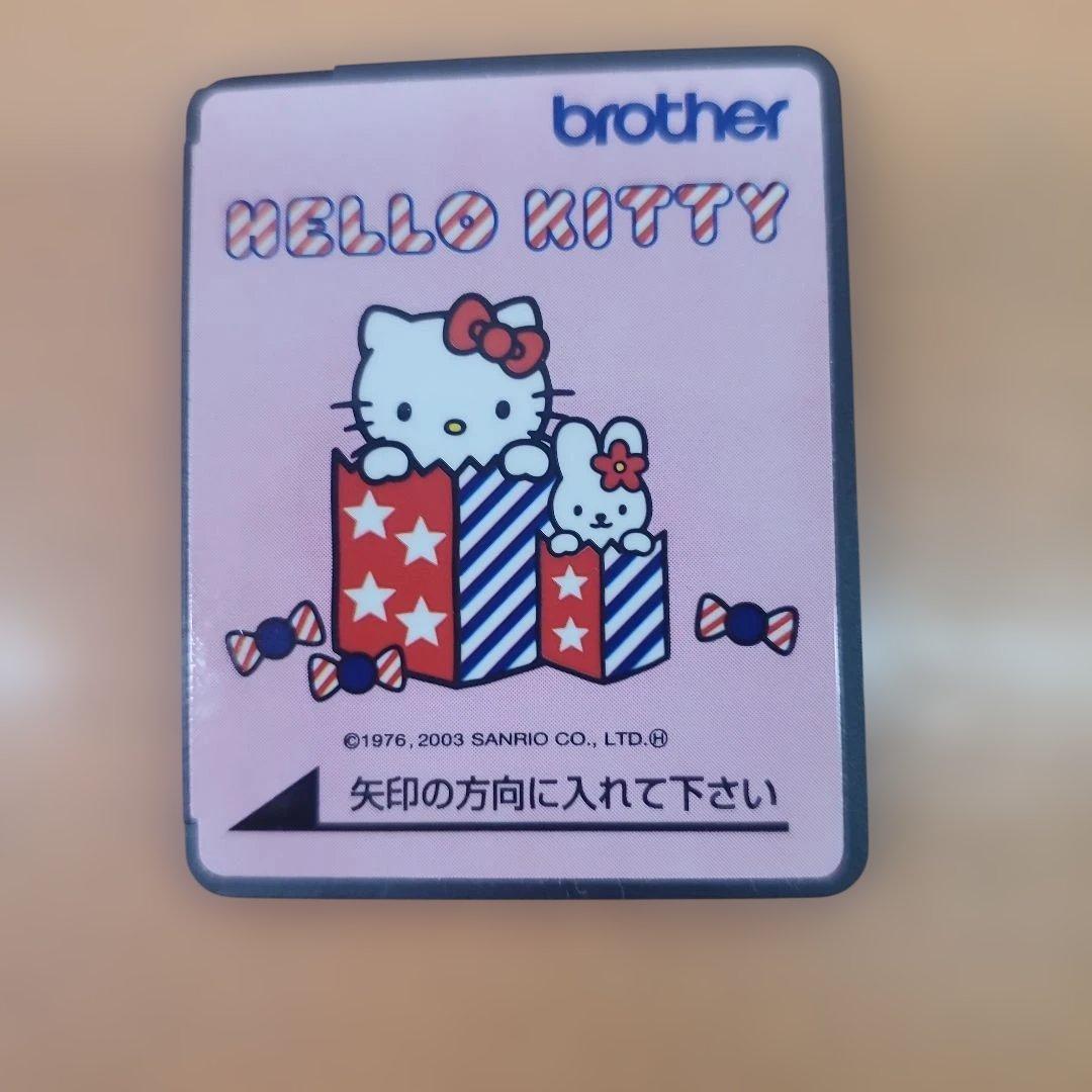 Hello Kitty 刺繍デザイン集 CD-ROM！ブラザ～刺繍カードです！