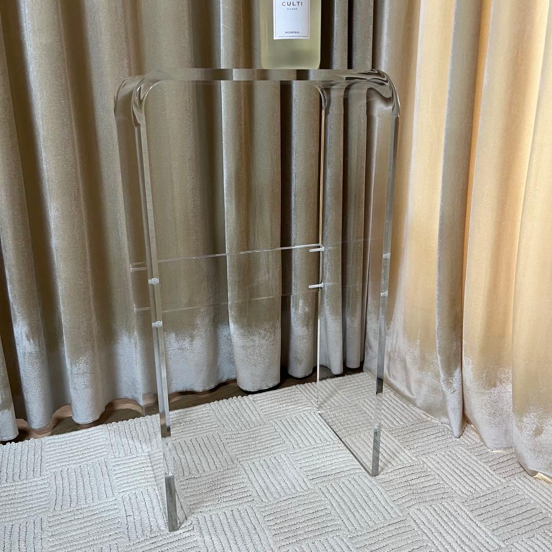 ディノス Gel ジェル アクリルコンソールテーブル dinos サイドテーブル