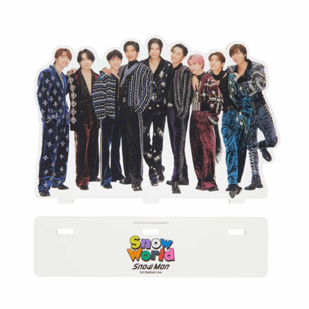 新品未開封】SnowMan 集合アクスタ 2種類セット 公式 全員 - メルカリ