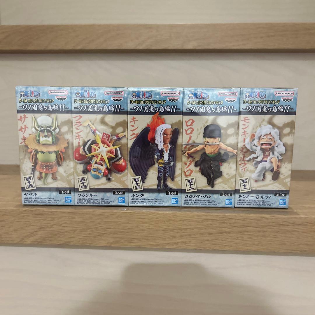 【タイムセール中‼️】ワンピース　ワーコレ　ワノ国鬼ヶ島島編　全種　ウタ　セット