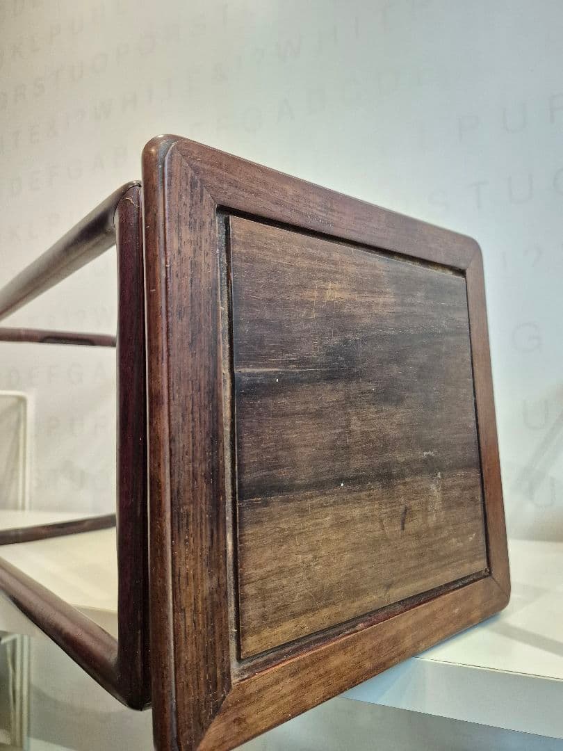 朝鮮　李朝　中国家具　花台　アンティーク家具　古民具　骨董　飾り台　送料込①