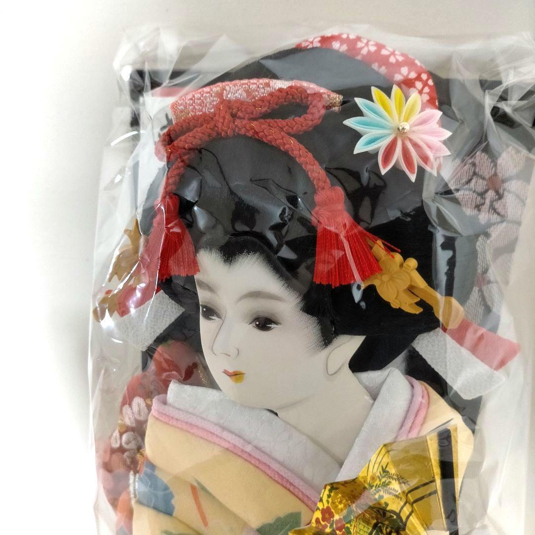 羽子板 13号 ガラスケース 春華 道明寺 オルゴール付き