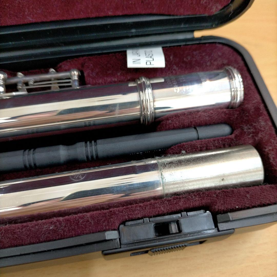 ヤマハ YFL-221 新品展示品 銀メッキ フルート本体 ケース付き - メルカリ