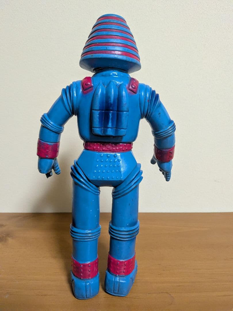【当時もの】ブルマァク　ソフビ　ジャイアントロボ　左手先破損