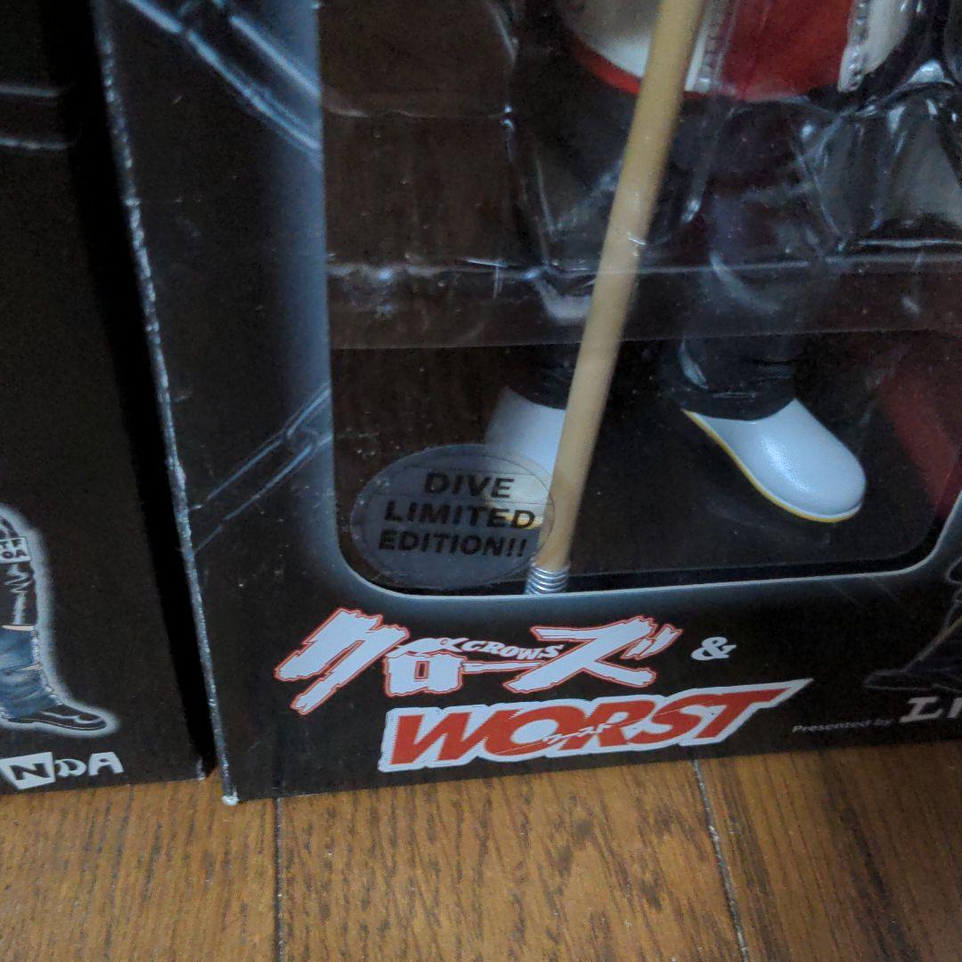 クローズフィギュア CRAZY HEADS未開封 武装戦線 6点セット ダイブ版