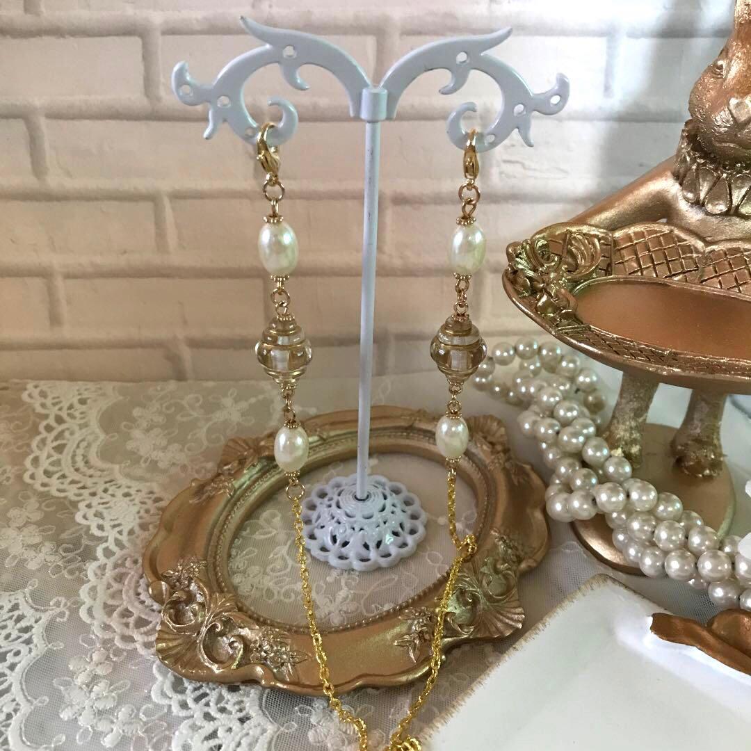 ♪533❤️ アンティーク　ビーズ　マスクチェーン　メガネチェーン　ハンドメイド