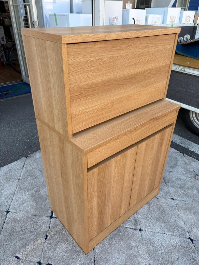 【福岡市限定】多目的収納棚 75×45×121.5cm 収納棚 収納