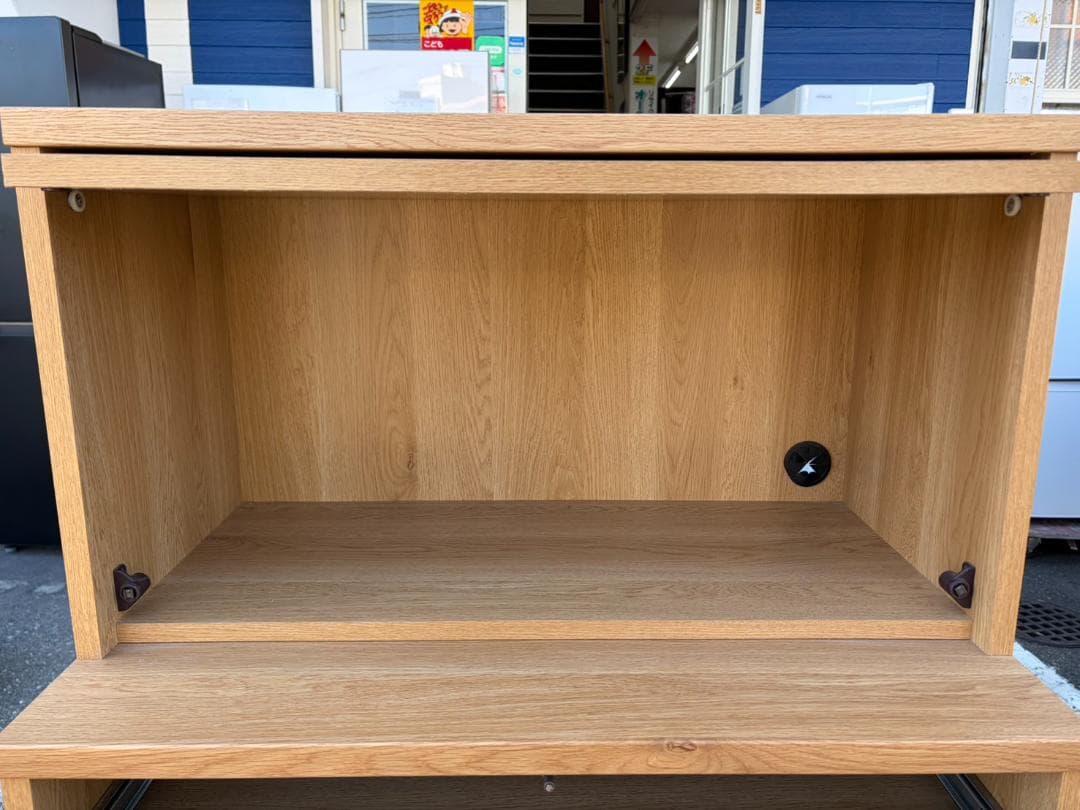 【福岡市限定】多目的収納棚 75×45×121.5cm 収納棚 収納