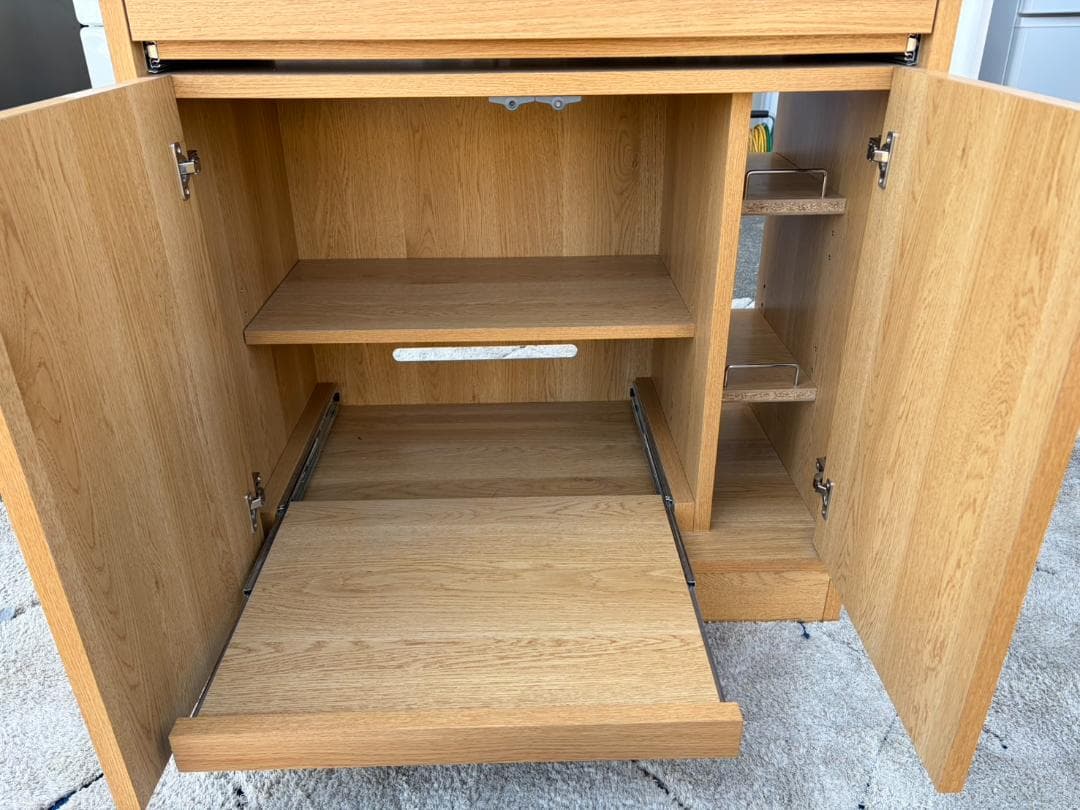 【福岡市限定】多目的収納棚 75×45×121.5cm 収納棚 収納