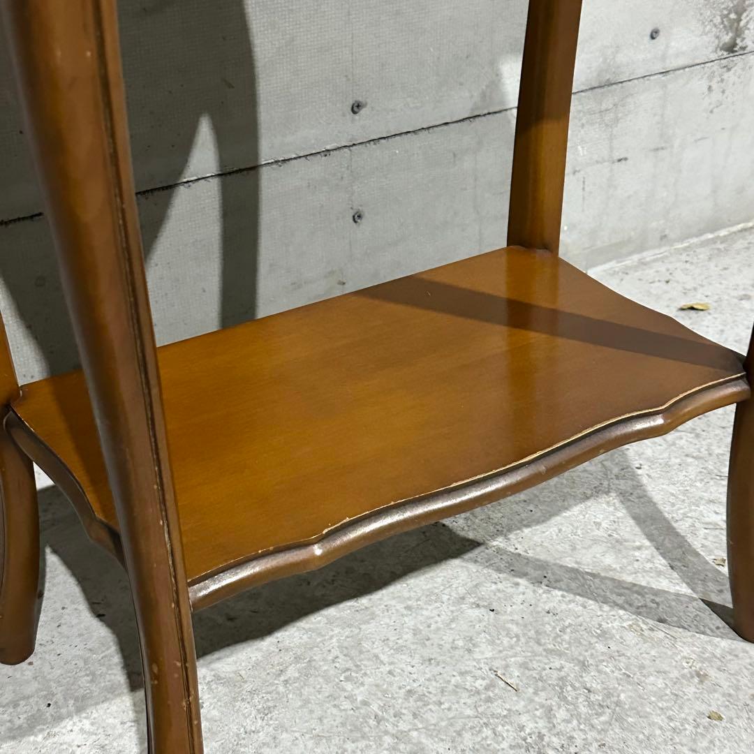 ✦80s✦ロココ調 アンティーク コンソールテーブル サイドテーブル 電話台