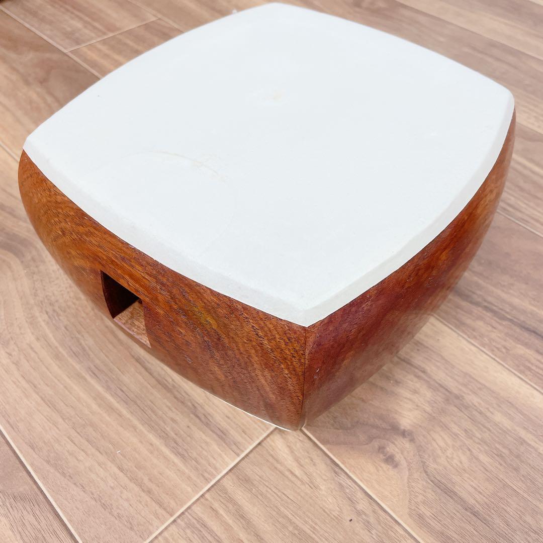 希少】三味線 中棹 白紅木 犬皮 丸打胴 一本溝 天然糸巻き 撥 - メルカリ