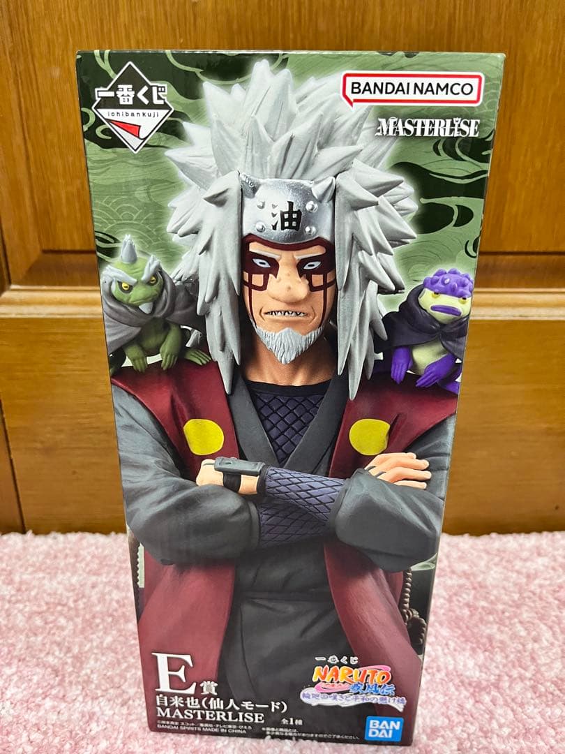 新品未開封】一番くじ NARUTO 自来也MASTERLISEフィギュア - メルカリ