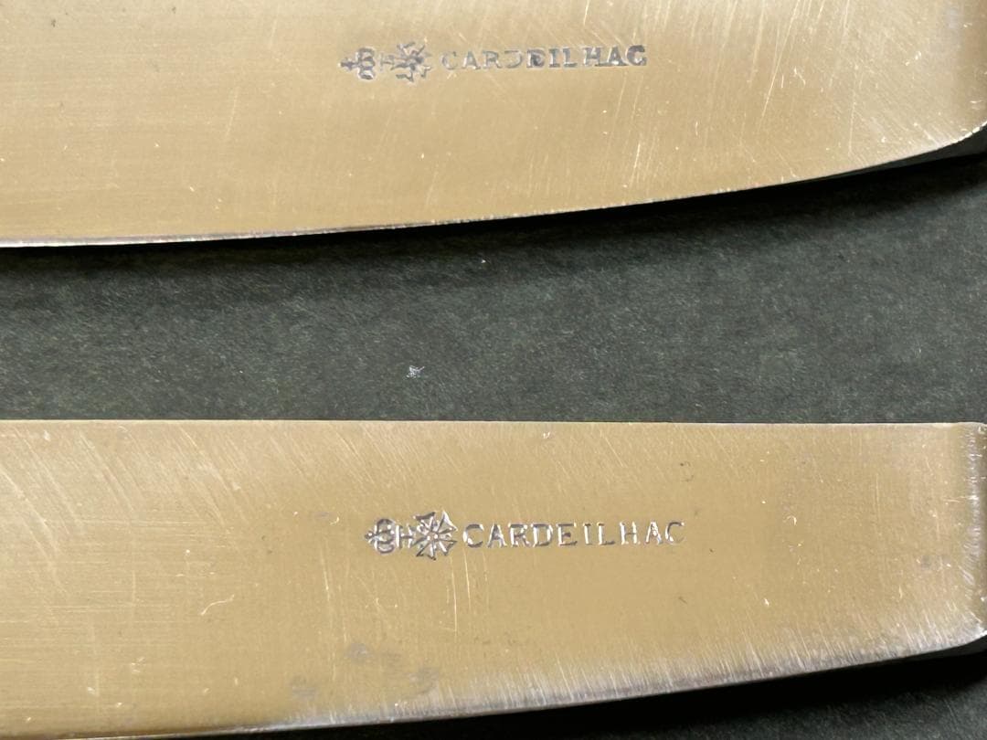 カルディヤック ルネッサンス ナイフ 4本 純銀 シルバー 950 カトラリー