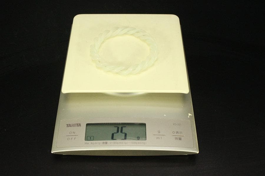 中国美術 白玉石 刻 環 φ8cm 重25g(HA438)